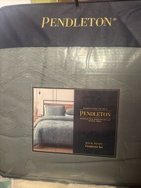 Pendleton Rock point Twin Comforter set, brand new with tags in bag